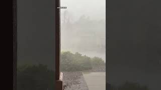 Heavy rain hits Prescott Valley, Arizona during Monday monsoon storms