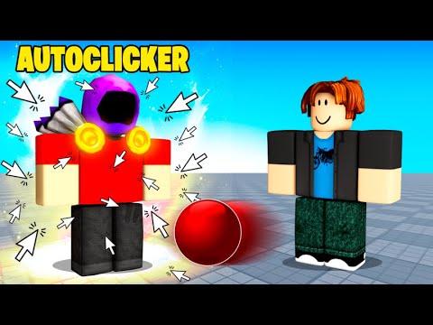 Trolling With AUTO CLICKER in Roblox Blade Ball 