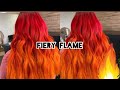 fiery flame | I chose my clients hair color🙈