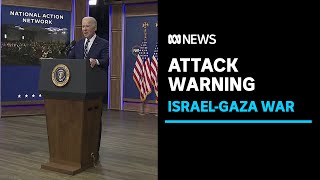 US President Joe Biden warns Iran not to proceed with expected attack on Israel | ABC News