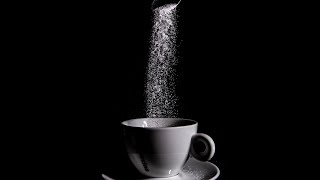 LOW KEY PHOTOGRAPHY  Black And White Photography With Sugar And Cup