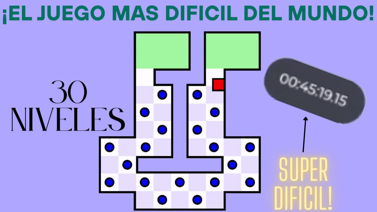 ¡EL JUEGO MAS DIFICIL DEL MUNDO! - YouTube