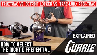 HOW TO SELECT THE RIGHT DIFFERENTIAL | EXPLAINED