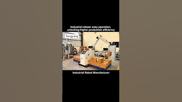 Industrial robots: easy operation, unlocking higher production efficiency. #automobile #robot