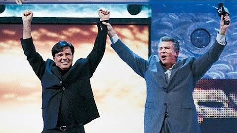 Mr. McMahon introduces Eric Bischoff as the new Raw General Manager! 07/15/2002