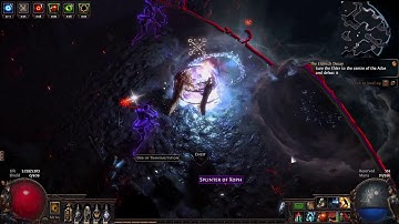 PoE [3.5] CCC - CoC Cyclone Assassin with Ice Nova on a t16 Elder Underground Sea Map