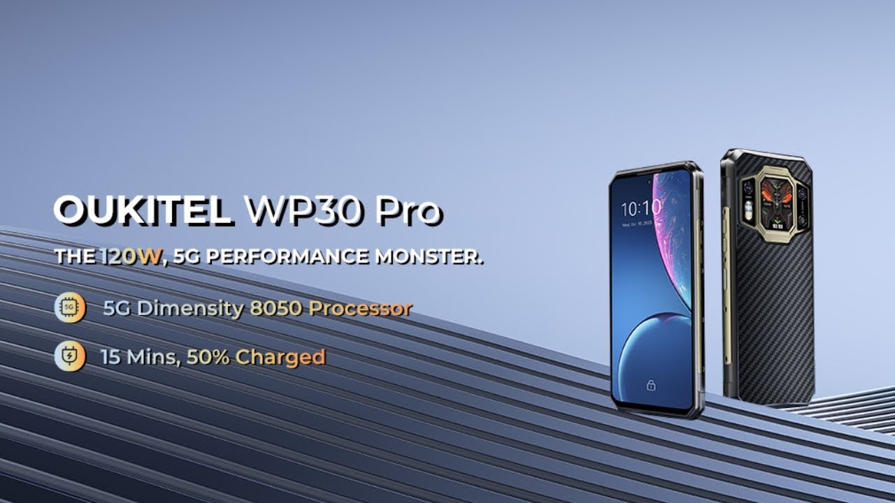 80€ sur WP30 PRO OUKITEL Robustte Android 5G Smartphone - Noir 24GO(12+12)  512GO 6.78 triple Caméra 108MP+20MP+5MP 11000 mAh 120W DUAL SIM (415g) -  Smartphone - Achat & prix