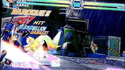 Zero advanced 59hit no hyper combo tatsunoko vs capcom uas