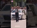 Duizenden mensen vormen erehaag voor Jade Kops | #shorts