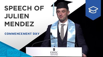 Speech of Julien Mendez, Executive Education emblematic participant | ESSEC Commencement Day