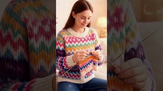 New Baby Woolen Sweater Design | Knitting Pattern &amp; Tutorial #design #tutorial #pattern