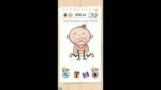 Brain Test Levels 41 42 43 44 45 Answers  Brain Test Tricky Puzzles Walkthrough