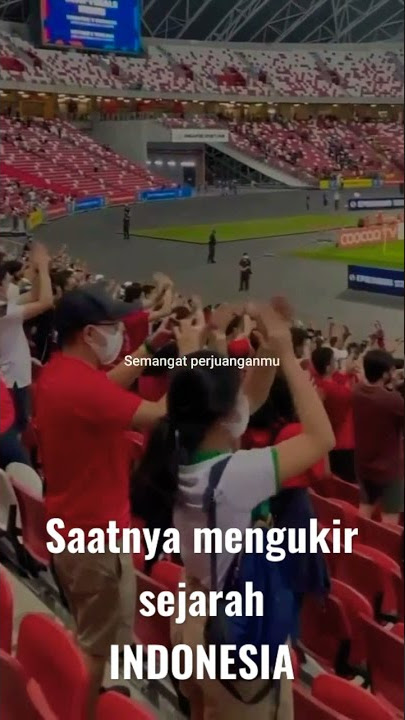 *GARUDA* Aku hargai itu semangat perjuanganmu, demi satu asa jadi garuda *JUARA*