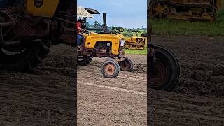 Vintage Tractor Plow Creates Perfect Furrows Fast #VintageTractor #PlowingMachine #FarmMachinery