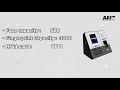 AMT FACE fingerprint time attendance  model