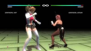 DOA5 LastRound サラ　レオタードコス　ほのか　バニーガールコス