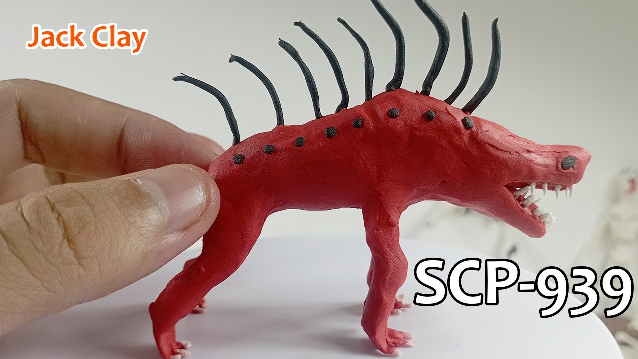 Making SCP-939 Monster with Clay