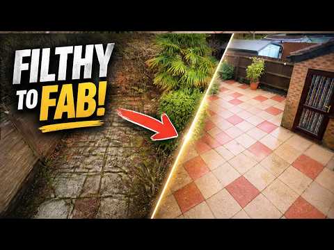 Extreme Patio Transformation: Years of Grime Vanishes!