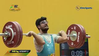 Weightlifting Boys 102 Kg FINAL | Khelo India Youth Games