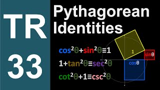 TR-33: Pythagorean Trig Identities (Trigonometry series by Dennis F. Davis)