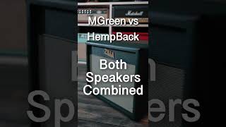 Celestion Greenback Vs Hempback Reveal. Did you get it right?
