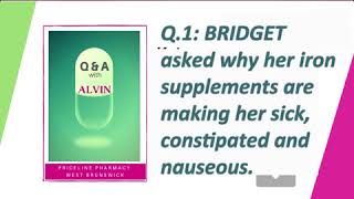 Why iron supplements are making me constipated and nauseous? | PRICELINE PHARMACY WEST BRUNSWICK