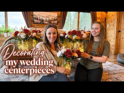 Wedding Diy Day! Making My Centerpieces With My Mom 💐