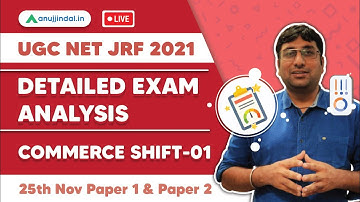 UGC NET 2021 | Paper 1 and 2 Detailed Commerce Analysis | Shift 1 -  by Shubham Sir