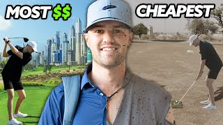 Dubai's Cheapest VS Most Expensive Golf Course
