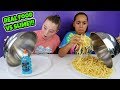 REAL FOOD VS SLIME CHALLENGE!!