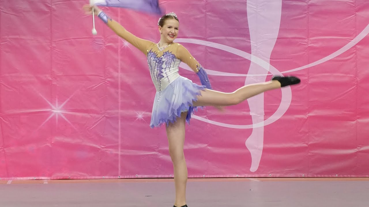 Majorettes Perfekto Czechowice Dziedzice    -FLAG SOLO  - Kędzierzyn Koźle 2024