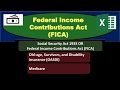 Federal Income Contributions Act (FICA) - Financial Accounting