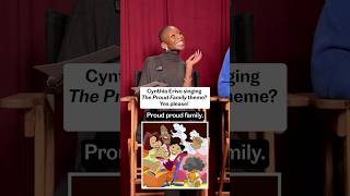 Cynthia Erivo Sings the 'Proud Family' Theme Song