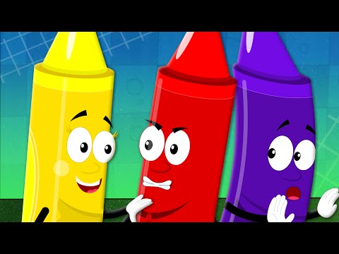 Ten In The Bed | Nursery Rhymes From Crayons | Songs For Kids And Childrens