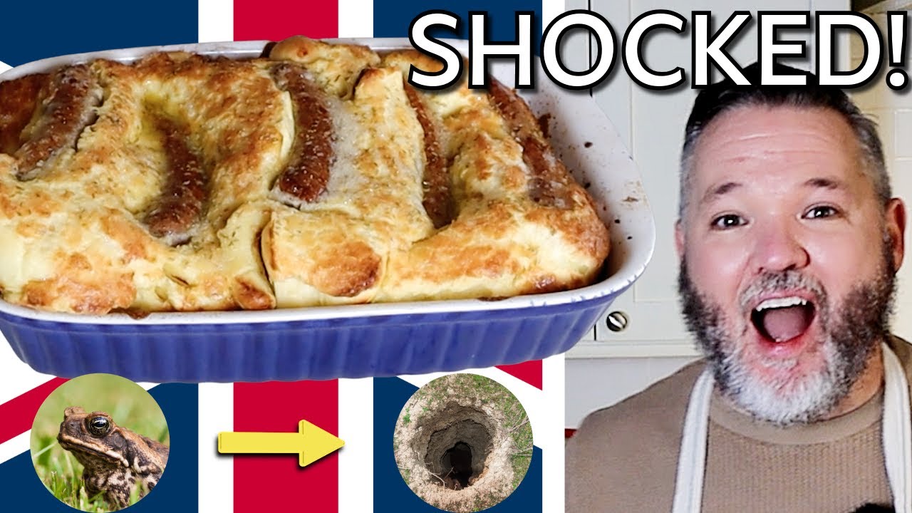 Американец впервые пробует «Жабу в норе»… И был буквально шокирован