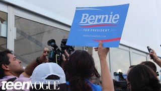 Take a Look Inside the Walkout of the Democratic National Convention