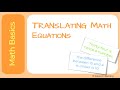 Translating Math Expressions and Equations Quiz