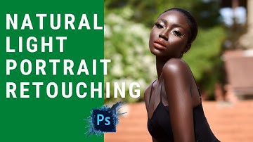 Natural Light Portrait Retouching | Photoshop CC2020 Tutorial