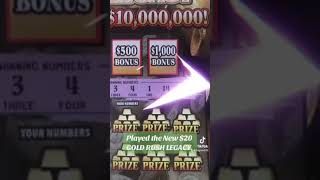 BRAND NEW $20 GOLD RUSH LEGACY