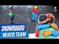 Snowboard - Mixed Team Snowboard Cross | Full Replay | #Beijing2022