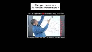How Many Process Parameters Can You Name?
