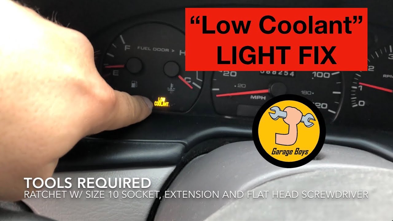 How to Fix Low Coolant  