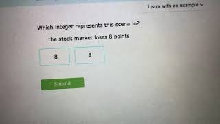 Understanding Integers IXL