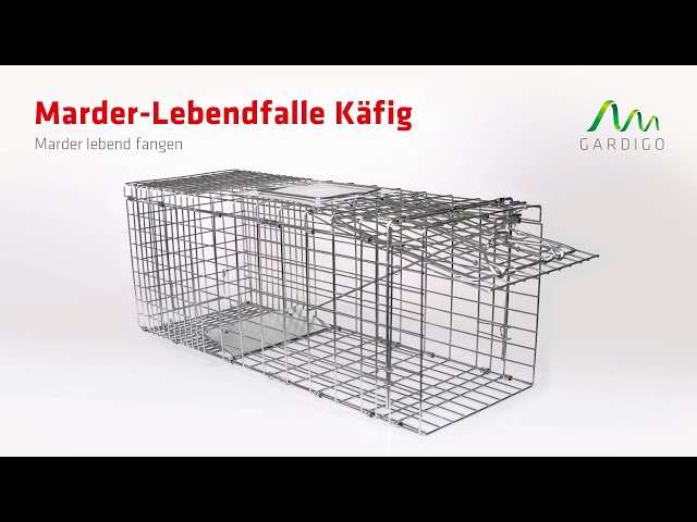 Gardigo Katzen-Marder-Lebendfalle Käfig