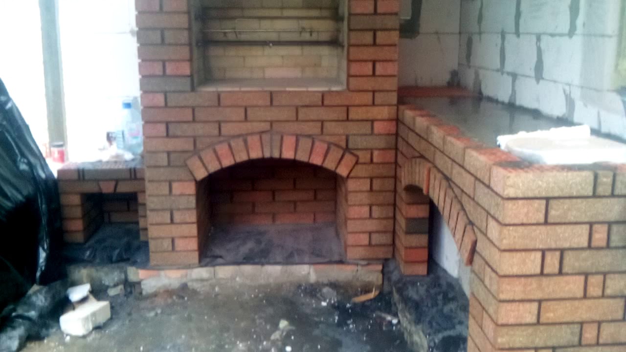 Мангал  и столешница.