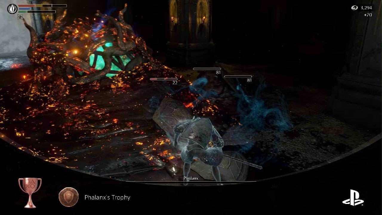 Demon's Souls Phalanx Boss Fight - YouTube