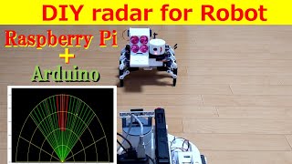 DIY radar for Robot