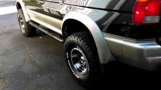 Mitsubishi montero sport lifted with 33 Mitsubishi montero sport lifted with 33