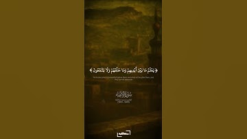 يَعْلَمُ مَا بَيْنَ أَيْدِيهِمْ وَمَا خَلْفَهُمْ | سورة الأنبياء | محمد عكاشة #quran