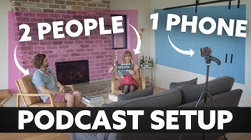 On-Location 2-Person Podcast Setup with the Rode Wireless Pro and a Smartphone